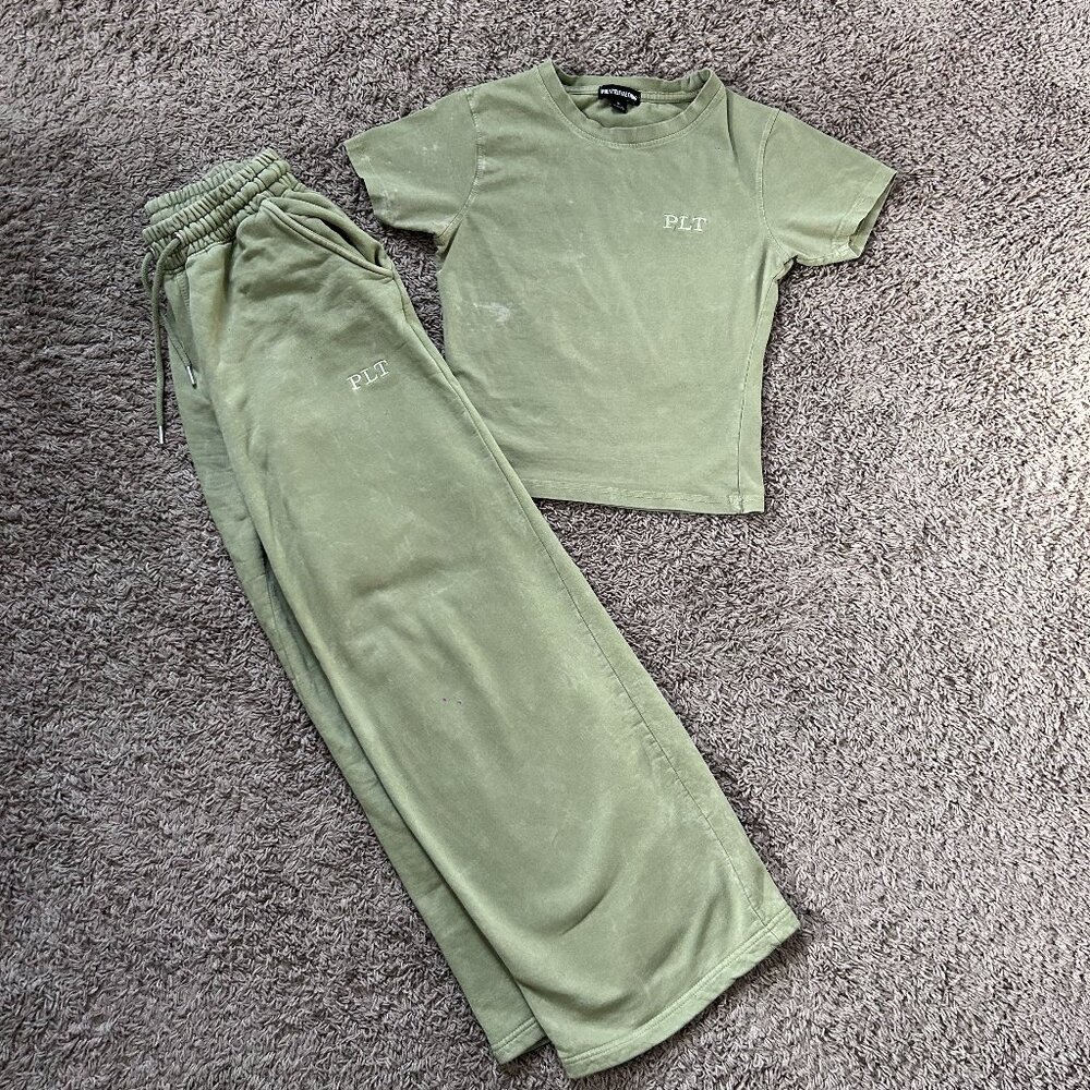 Pretty Little Thing Washed Cotton Matching Set